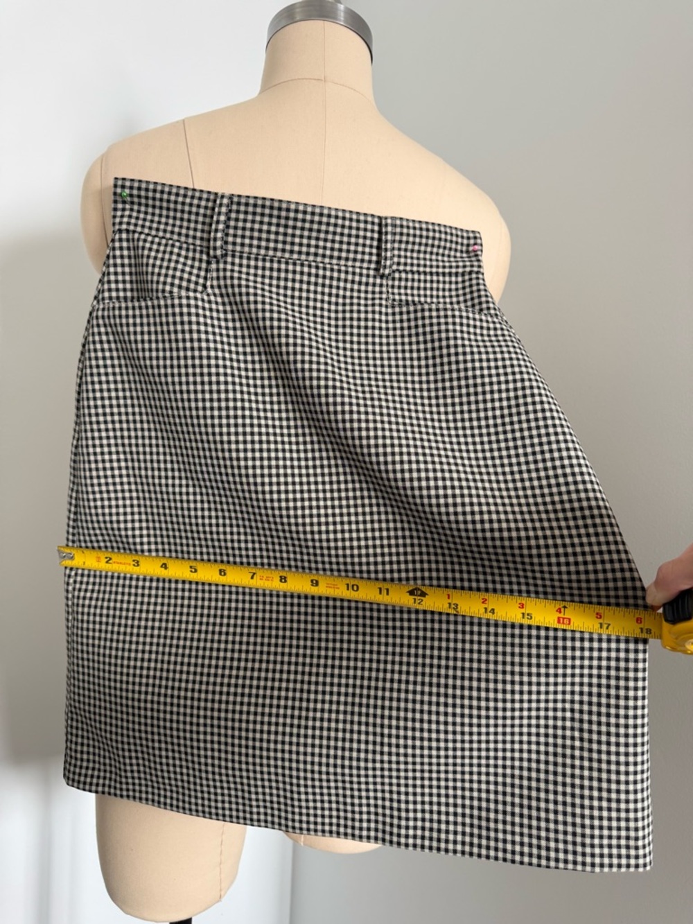 Vintage Checkered Gingham Skirt - Picture 15 of 15